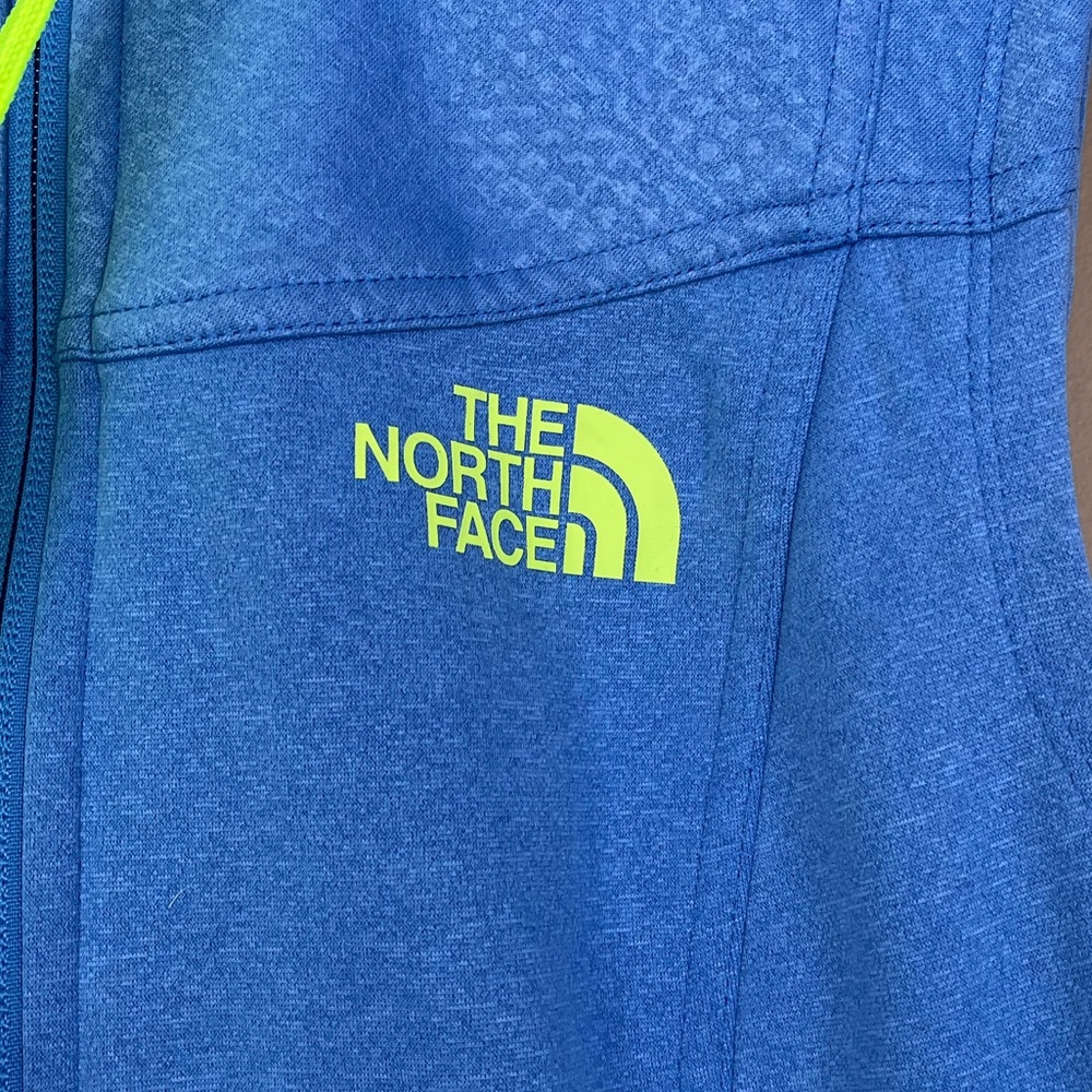 {The North Face} Suprema Front Zip Hooded Vest in Coastline Blue - Womens Small - Picture 4 of 11